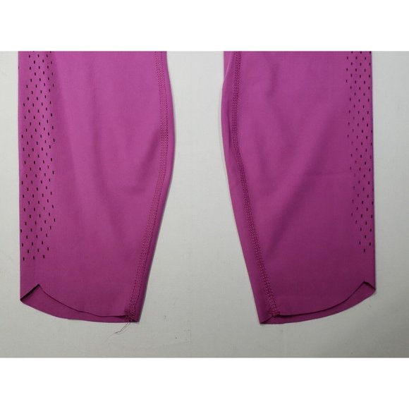 Members Mark Women's Active Perforated Pocket Leggings High Waist Pink Small NWT - Picture 3 of 7